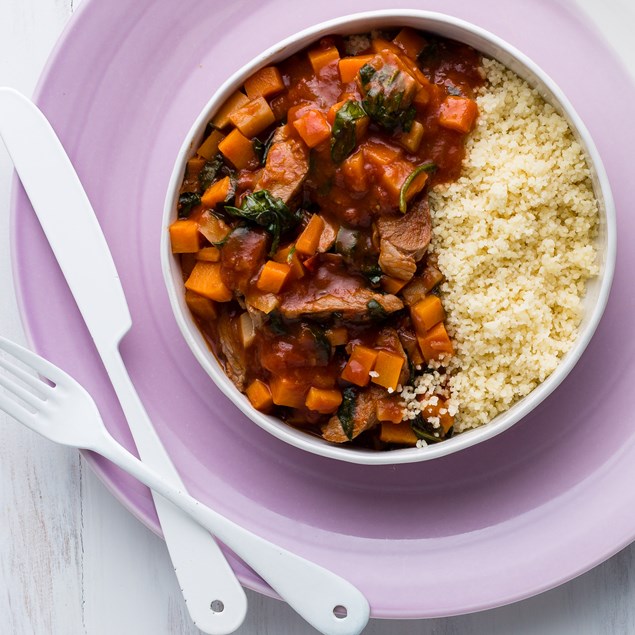 Moroccan Lamb with Minty Orange Couscous