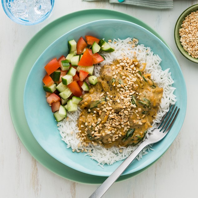 Indian Lamb Curry with Basmati Rice