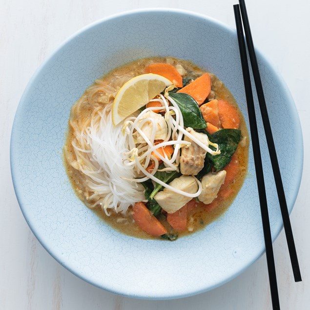 Fish Laksa with Vermicelli Noodles - My Food Bag