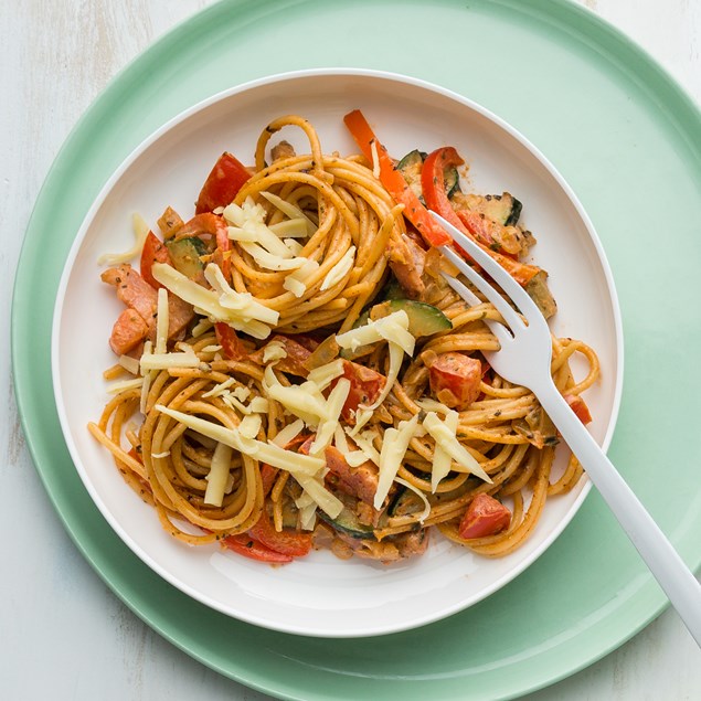 Creamy Bacon & Tomato Pasta - My Food Bag