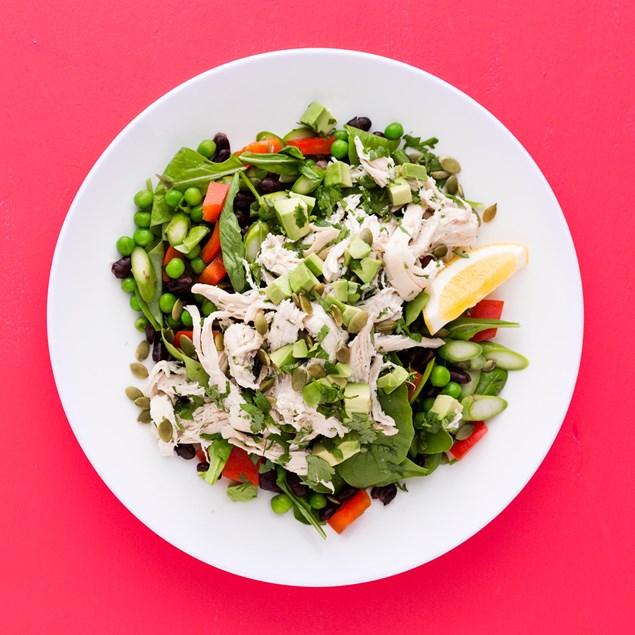 Herby Pulled Chicken Salad