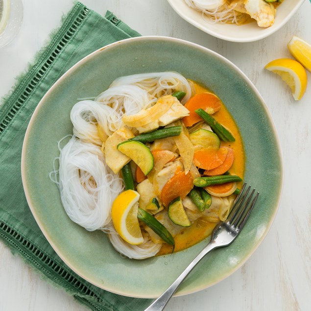 Fish Laksa with Vermicelli