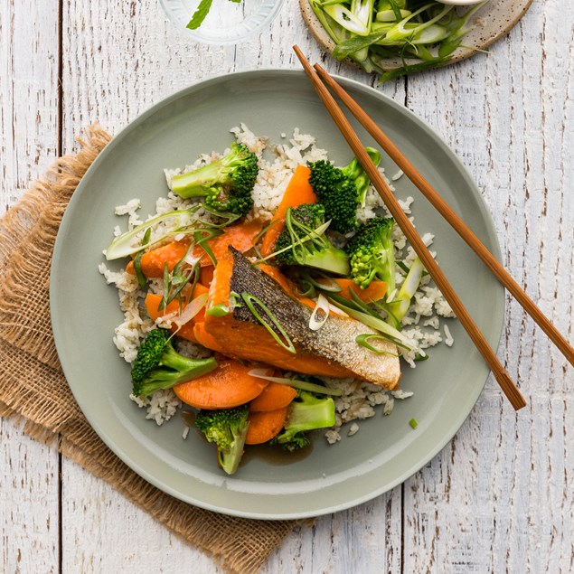 Ca Kho To Salmon with Makrut Lime Rice