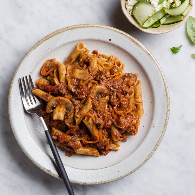 Beef & Mushroom Bolognese with Pulse Penne