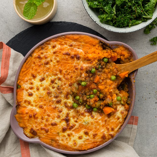 Veggie Cottage Pie with Kalettes