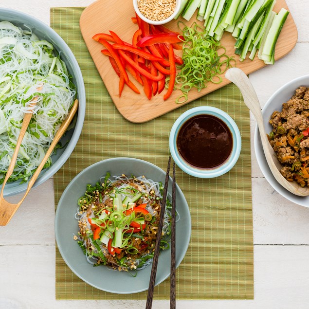 Vietnamese Lamb and Noodle Bowls