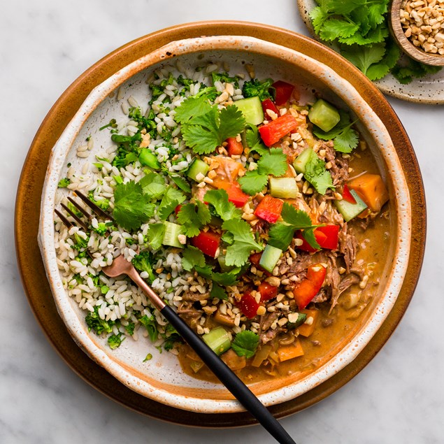 Pulled Beef And Kumara Massaman With Coriander My Food Bag