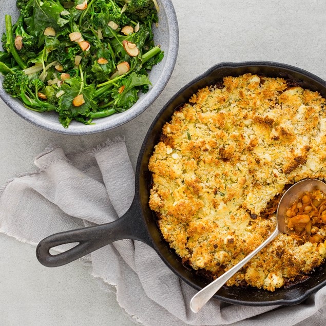 Tunisian Tagine with Parsley Crumble and Preserved Lemon