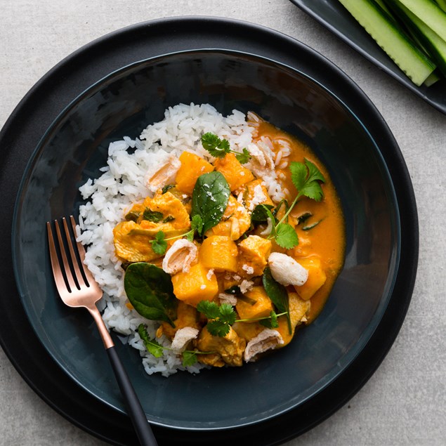 Thai Red Chicken and Pineapple Curry 