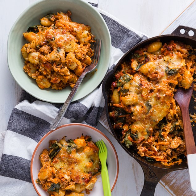 Creamy Chorizo Gnocchi Bake