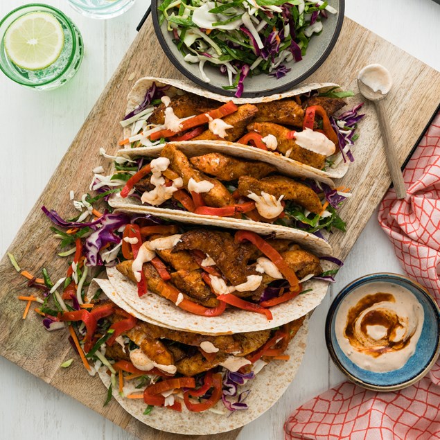Mexican-Style Fish Tacos