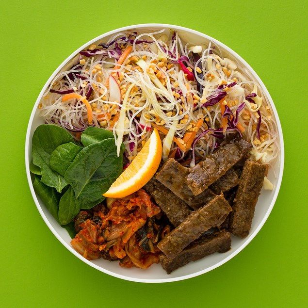 Asian Beef Noodle Bowl