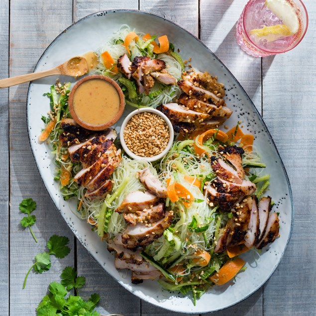 Vietnamese Chicken with Noodle Salad