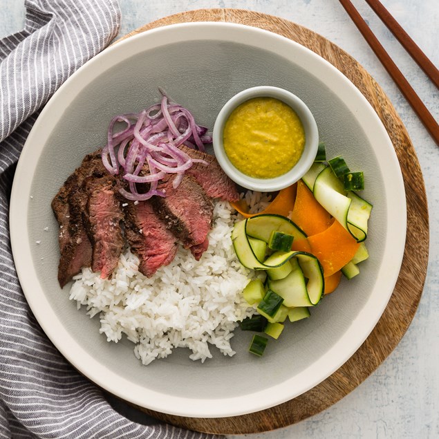 Thai Beef Salad with Coconut Dressing