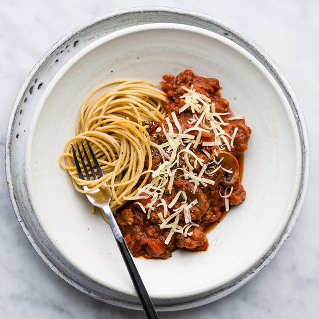 Lamb Bolognese with Pulse Spaghetti & Parmesan - My Food Bag