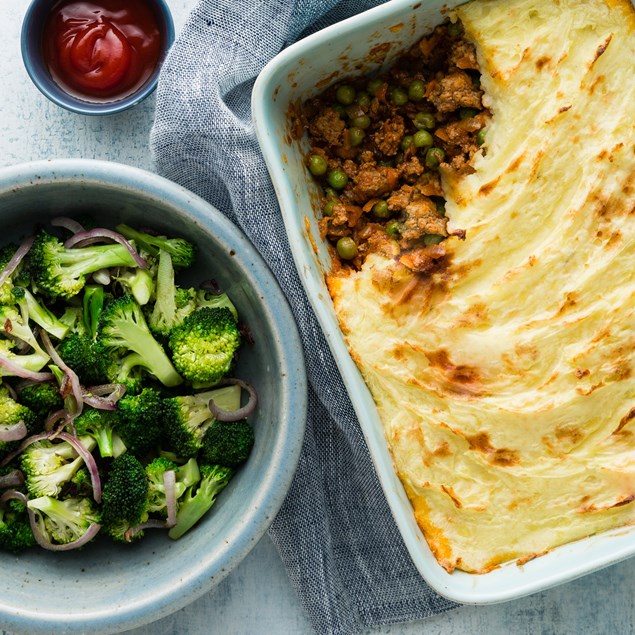 Shepherd’s Pie with Charred Broccoli