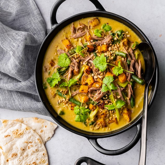 Pulled Lamb & Pumpkin Massaman Curry - My Food Bag