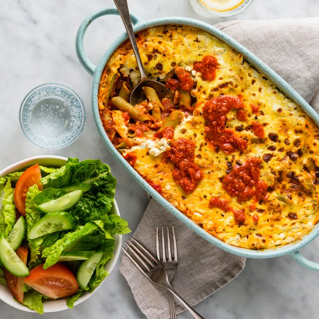 Pulse Penne Pasta Bake with Tomato Pesto - My Food Bag