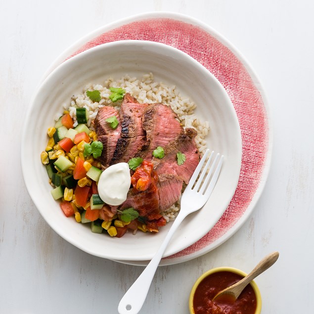 Mexican Lamb Bowls with Tomato Chutney My Food Bag