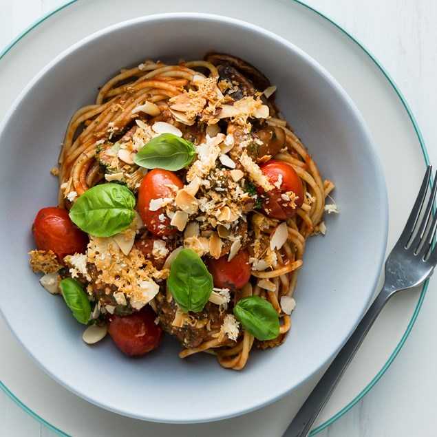 Veggie Spaghetti Parmesan Crunch 