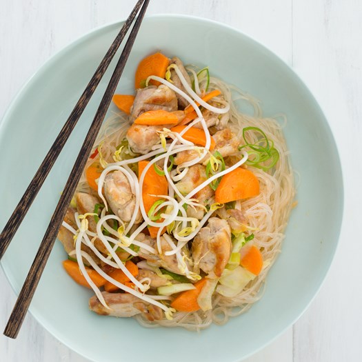 Vietnamese Chicken with Vermicelli Noodles - My Food Bag